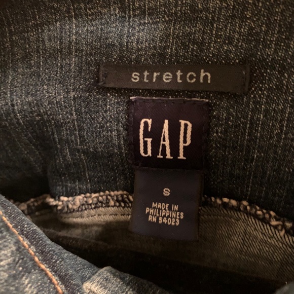 GAP Denim Stretch Jacket - Size Small - Picture 4 of 5